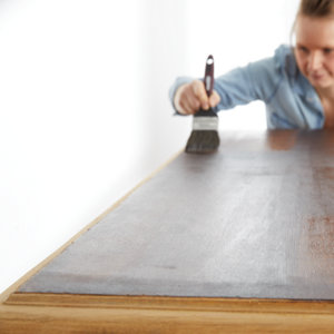 Vernis meuble chêne foncé - 0,5 L mat