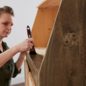 Teinte bois chêne moyen 0,5 L