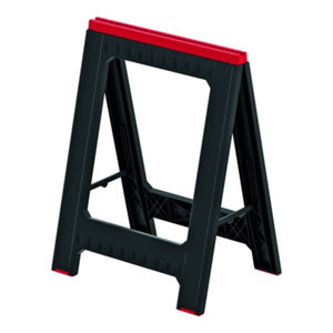 Lot de 2 tréteaux de sciage pliants 350 KG - H. 77 x L.58 x l. 41,5 cm