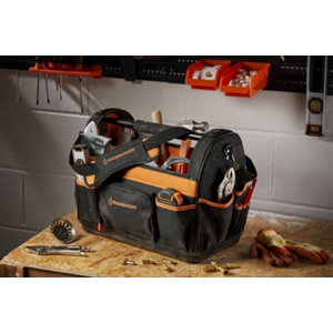 Sac à outil avec poignée rigide - H. 36 x L.46 x l. 26 cm