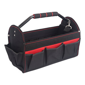 Sac à outil avec poignée rigide - H. 33 x L.43,5 x l. 22 cm