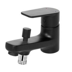 Mitigeur bain/douche mécanique NF "Joana" noir