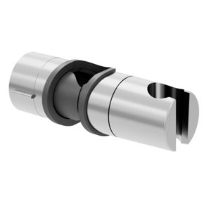 Support pour douchette réglable chrome