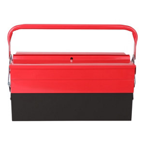 Boîte à outils cantilever en métal 43 cm