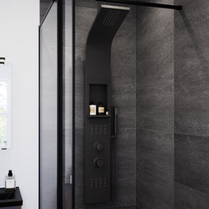 Colonne de douche hydromassante Garry