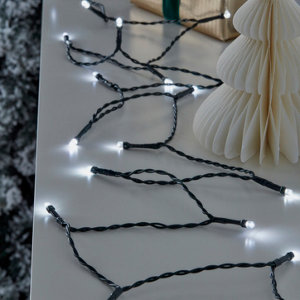 Guirlande lumineuse 120 LED blanc froid 11,9 m avec programmateur