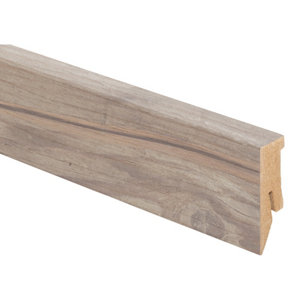 Plinthe "Saloon" aspect bois - 2600 X 70 X 10 mm