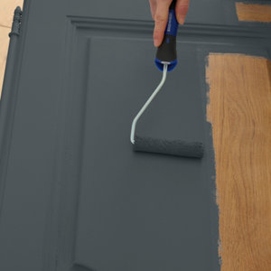 Peinture meuble de cuisine et salle de bains 0,75 L Mat Gris Anthracite