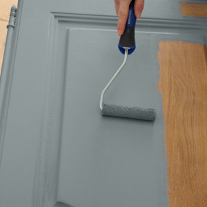 Peinture meuble de cuisine et salle de bains 0,75 L Mat Gris Acier