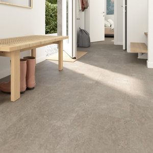 Dalle PVC auto-adhésif "Polina" beige - L. 61cm x - L. 30,5cm