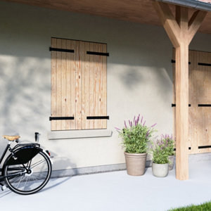 Volet battant manuel bois 155 x 100 cm