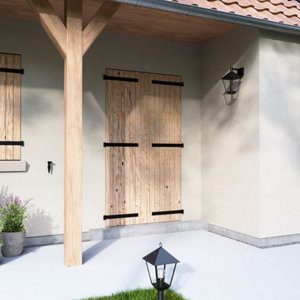 Volet battant manuel bois 215 x 120 cm