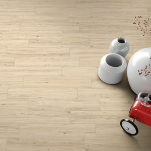 Carrelage de sol intérieur Basilio beige - l. 15 x L. 60 cm