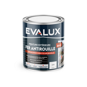 Peinture extérieure fer antirouille  2,5 L blanc brillant
