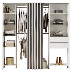 Kit dressing "Dalvine" Dim. : H. 200,4 x L. 200 x P. 48,25cm.