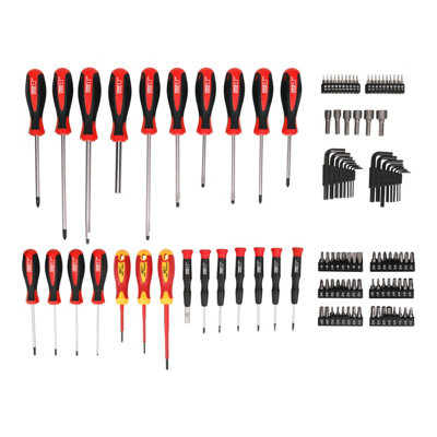 Kit tournevis Forge Steel 114 pièces - vue 1