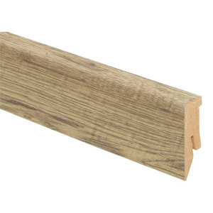 Plinthe "HICKORY OREGON" marron 2600 x 70 x 10 mm