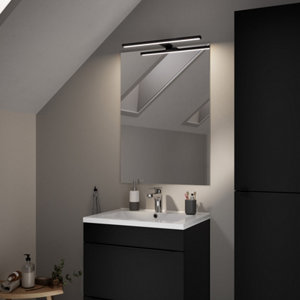 Applique Miroir Led 50 cm noir