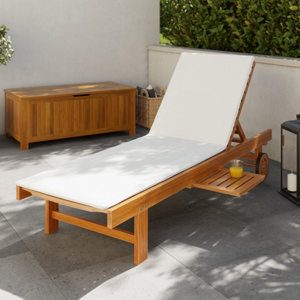 Bain de soleil acacia "CALYANTA" - L. 200 x P. 71x H. 89 cm