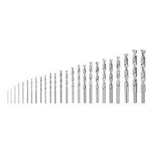 Coffret de 25 forets métal HSS diamètre 1 à 13 mm