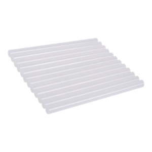 Lot de 50 bâtons de colle blanc D. 11 mm