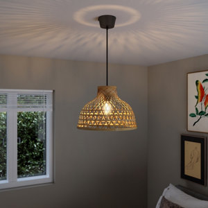 Suspension bambou D.40 CM X H.27 CM "ELFINA"