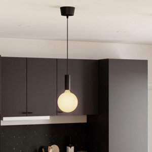 Suspension en métal noir H.110 CM "ALICIUS"