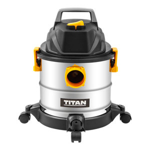 Aspirateur TITAN eau et poussière 12 l cuve acier inox 1200 w avec accessoires