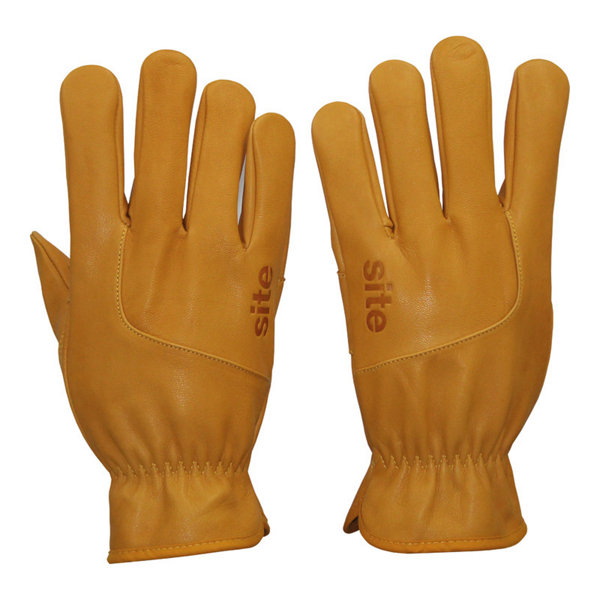 GANT DE TRAVAIL EUROTECHNIQUE ENDUIT LATEX CRÊPÉ GRIS/JAUNE T10 - COVERGUARD - 3800