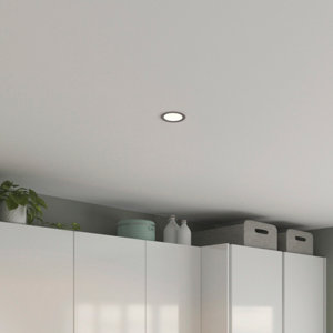 Lot 5 spots encastrable nickel slim 85 mm