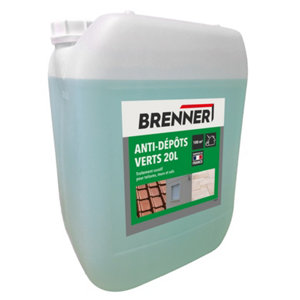 Anti-Dépôts Verts Guard 10 pour toitures, murs et sols - Bidon 20 L