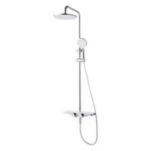 Colonne de douche mécanique avec mitigeur tablette « karol »