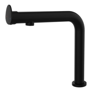 Mitigeur évier noir bec haut 28,4 cm CASCABEL