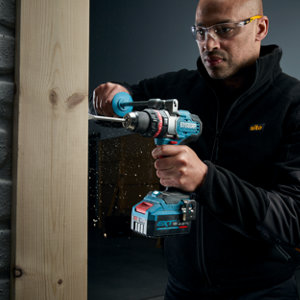 Perceuse visseuse à percussion sans fil 18 V ELITE, 150 Nm, 13 mm + 2 batteries 5AH