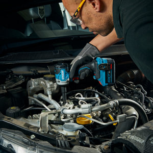 Clé à choc 18V, couple 380 Nm, compacte, LED