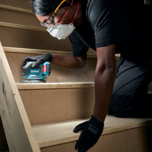 Ponceuse triangulaire sans fil 18V 150x100 mm