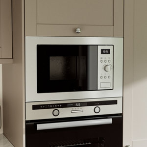 Micro-ondes encastrable gris 17L