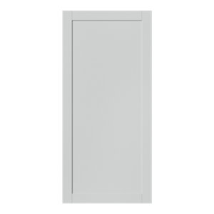 Porte de meuble de cuisine colonne ACASUS gris mat 128,7x59,7 cm 16 mm épaisseur