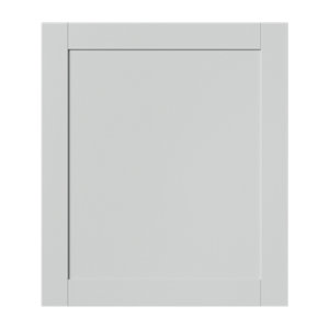 Porte de meuble de cuisine colonne ACASUS gris mat 68,7 x 59,7 cm EP.16 mm