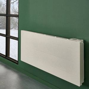 Radiateur double cœur de chauffe VESTFOLD 2000 W blanc Ep.: 12,5 cm