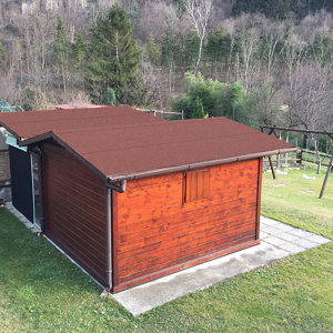 Membrane de toiture Finition minérale. L : 10 m. l: 1 m.