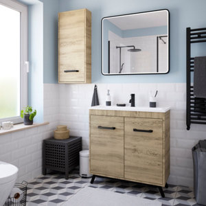 Miroir LED "Chicago" L. 80 x H. 70 cm