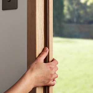 Joint profil p adhésif marron - 6 m