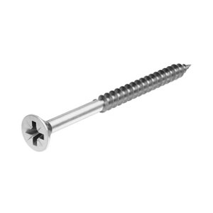 Boite de 200 vis multi-usage tête fraisée Posidriv 5 x 70 mm acier inoxydable A2