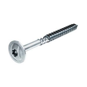 Vis charpente tête large plate Torx filetage partiel 8 x 100 mm