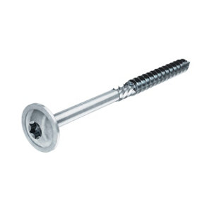 Vis charpente tête large plate Torx filetage partiel 8 x 120 mm