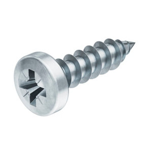 Boîte de 2 kg de vis tôle autotaraudeuses tête plate cruciforme acier carbone 3,5 x 13 mm