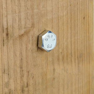 Boite de 2 kg de vis métaux tête hexagonale M10 x 30 mm acier 8.8