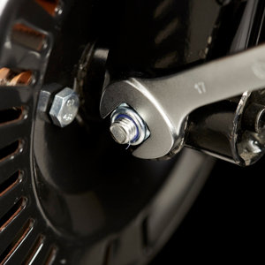 Boite de 2 kg d'écrous frein tête hexagonale Ø10 mm en acier