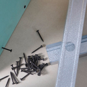 Seau de 1000 vis plaque de plâtre tête trompette Philips 3,5 x 25 mm acier au carbone